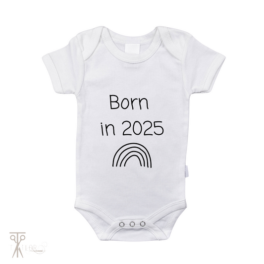 Born in 2025 Baby Bodysuit