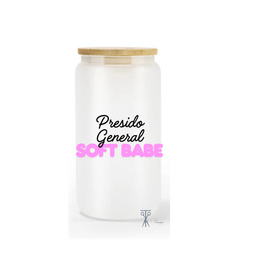 Soft Babe 16oz. Glass Cup